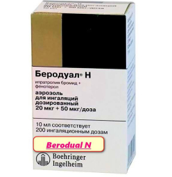 Berodual N (Fenoterol, Ipratropium bromide) aerosol